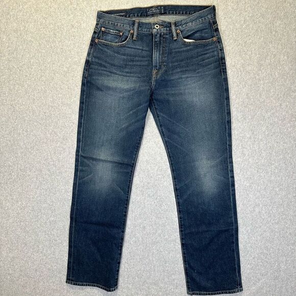 Lucky Brand Men’s Size 30x30 Vintage Straight 363 Jeans Blue Dark Wash Denim